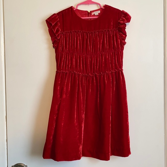 Crewcuts Other - Crewcuts girls size 8 velvet dress